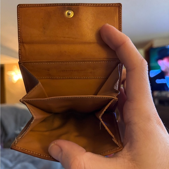 Authentic Vintage Celine Macadam Triomphe Bifold Wallet – Brown - Picture 8 of 9